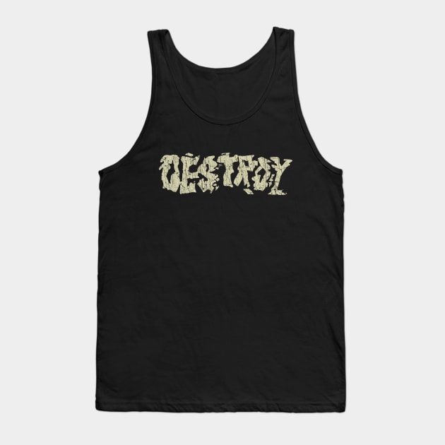 Destroy Classic Punk 1977 Tank Top by JCD666